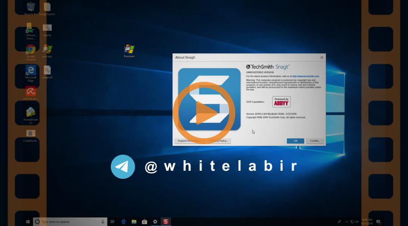 ◻️ افزایش سطح دسترسی در نرم‌افزار SnagIt  ...