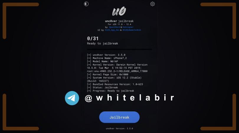 ✳️ ارائه جیلبریک unc0ver برای آخرین نسخه iOS  ...