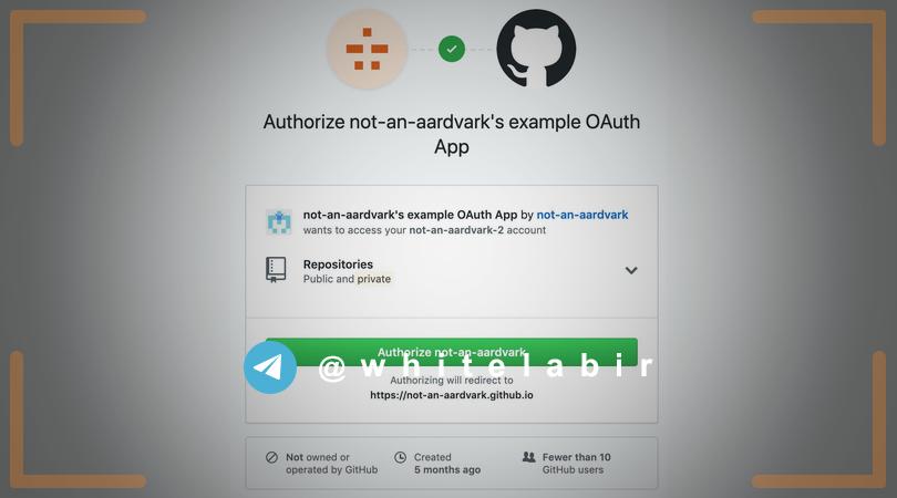 ⚠️️ دور زدن oauth گیت‌هاب ...