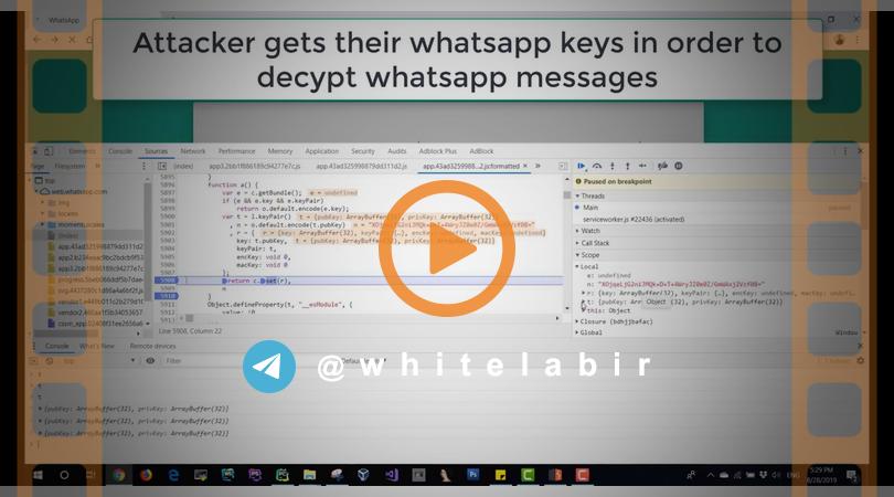 ⚠️ آسیب‌پذیری امنیتی در واتس‌اپ و crash نرم‌افزار whatsapp برای تمامی افراد گروه ...